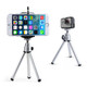 Portable 360 Degree Rotating Tripod, For iPad, iPhone, Galaxy, Huawei, Xiaomi, LG, HTC and Other Smart Phones(Silver)