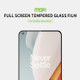 For OnePlus Nord N100 MOFI 9H 2.5D Full Screen Tempered Glass Film(Black)