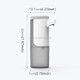 Smart Induction USB Rechargeable Foam Hand Washer Automatic Foam Soap Dispenser, Capacity: 450ml, Foam Version(Grey)