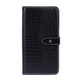 For Meizu 18x idewei Crocodile Texture Horizontal Flip Leather Case with Holder & Card Slots & Wallet(Black)