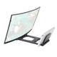 L6 12 inch Curved Screen Mobile Phone Screen Magnifier 3D High-definition Screen Magnifier Multifunctional Lazy Bracket