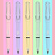 5 PCS No Ink No Need To Sharpen Drawing Sketch Pen Not Easy To Break Erasable HB Writing Pencil(Makaron Blue)