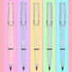 5 PCS No Ink No Need To Sharpen Drawing Sketch Pen Not Easy To Break Erasable HB Writing Pencil(Makaron Purple)