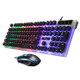 ZGB G21 Luminous Wired Keyboard + Mouse Set (Black)