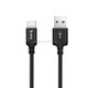 hoco X14 1m Nylon Braided Aluminium Alloy USB-C / Type-C to USB Data Sync Charging Cable, For Galaxy S8 & S8 + / LG G6 / Huawei P10 & P10 Plus / Xiaomi Mi 6 & Max 2 and other Smartphones(Black)