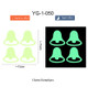 5 PCS Cartoon Luminous Home Decoration Switch Stickers(YG-1-050)
