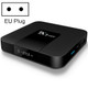 TX3 Mini 4K*2K Display HD Smart TV BOX Player with Remote Controller, Android 7.1 OS Amlogic S905W up to 2.0 GHz, Quad core ARM Cortex-A53, RAM: 2GB DDR3, ROM: 16GB, Supports WiFi & TF & AV In & DC In, EU Plus(Black)