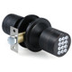 Spherical Electronic Code Door Lock Replaceable Ball Lock, Color:Black