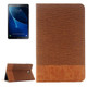 For Galaxy Tab A 10.1 / T580 Cross Texture Horizontal Flip Leather Case with Holder & Card Slots & Wallet(Brown)