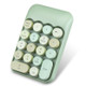 MOFii X910 2.4G 18 Keys 1600 DPI Wireless Numeic Keypad(Green)