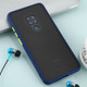 For Huawei Mate 20 Skin Hand Feeling Series Anti-fall Frosted PC+ TPU Case(Blue)