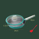 Maifan Stone Non-Stick Cookware Stainless Steel Food Supplement Pot, Specification: Frying Pan 24cm