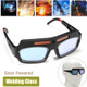 Automatic Dimming Anti-Ultraviolet Anti-Strong Photoelectric Welding Glasses(Black)