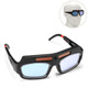 Automatic Dimming Anti-Ultraviolet Anti-Strong Photoelectric Welding Glasses(Black)