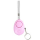 120dB Key Anti-lost Alarm Anti-wolf Alarm with LED Light(Pink)