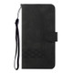 For Huawei P40 Pro Cubic Skin Feel Flip Leather Phone Case(Black)