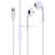 GL069 8 Pin Port Bluetooth Module Pop-up Window Wired Stereo Earphones with Mic (White)