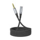 hoco UPA20 3.5mm Male to Female Audio Extension Cable, Length:1m(Tarnish)