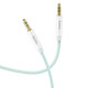 hoco UPA19 DC 3.5mm to 3.5mm AUX Audio Cable, Length:1m(Green)