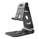 WQ-02 Foldable Creative Lazy Bracket Phone Holder (Black)