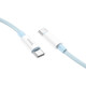 hoco X68 100W Type-C / USB-C to Type-C / USB-C Fast Charging Data Cable, Length:1m(Blue)