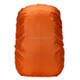 45L Adjustable Waterproof Dustproof Backpack  Rain Cover Portable Ultralight Protective Cover(Orange)