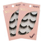 2 Sets SHIDISHANGPIN 3D Mink False Eyelashes Naturally Thick Eyelashes(G109)