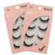 2 Sets SHIDISHANGPIN 3D Mink False Eyelashes Naturally Thick Eyelashes(G104)