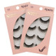 2 Sets SHIDISHANGPIN 3D Mink False Eyelashes Naturally Thick Eyelashes(G102)