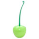 Cherry Shaped Toilet Brush Bathroom Creative Lovely Lavatory Brush Toilet Cleaning Kit(Green)