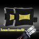 55W 880/881/H27 6000K HID Xenon Light Conversion Kit with High Intensity Discharge Slim Ballast, White