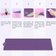 VH YOGA-001 Multifunctional Foldable Yoga Mat(Pink Purple)