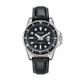 CAGARNY 6863 Fashion Waterproof Quartz Movement Wrist Watch with Leather Band(Black)