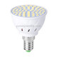 Spotlight Plastic Corn Light Household Energy-saving SMD Small Light Cup LED Spotlight, Number of lamp beads:48 beads(E14- Warm White)