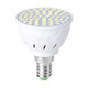 Spotlight Plastic Corn Light Household Energy-saving SMD Small Light Cup LED Spotlight, Number of lamp beads:48 beads(E14- Warm White)