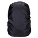 55-60L Adjustable Waterproof Dustproof Backpack  Rain Cover Portable Ultralight Protective Cover(Black)