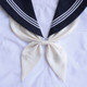 Milky Women Polyester Silk Goldfish Knot Professional Bow Tie