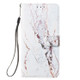 Leather Protective Case For Huawei Mate 20(White Marble)