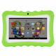 768 Kids Education Tablet PC, 7.0 inch, 1GB+8GB, Android 4.4 Allwinner A33 Quad Core Cortex A7, Support WiFi / TF Card / G-sensor, with Holder Silicone Case(Green)