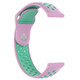 For Huami Amazfit Youth Edition Two-tone Nike Silicone Watch Strap(Pink Duck)