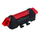 AQY-093 Detachable USB Rechargeable LED Bike Taillight(Red)