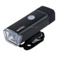 MC-QD001 180 Lumens USB Rechargeable LED Bright Aluminum Light with Handlebar Mount(Black)