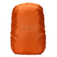 80L Adjustable Waterproof Dustproof Backpack  Rain Cover Portable Ultralight Protective Cover(Orange)