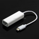 10cm USB-C / Type-C 3.1 Highspeed Ethernet Adapter, For MacBook 12 inch / Chromebook Pixel 2015, Length: 10cm(White)