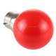 B22 3W 160LM 8 LEDs LED Energy Saving Bulbs, AC 220V (Red Light)