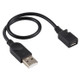 USB Male to Micro USB Female Converter Cable, Cable Length: about 22cm