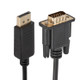 DP to VGA HD Converter Cable, Cable Length: 1.8m