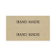 20 PCS Handmade Self-adhesive Kraft Paper Sealing Sticker DIY Decorative Stickers, Size: 8 x 1cm