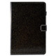 For Galaxy Tab S4 10.5 T830 Varnish Glitter Powder Horizontal Flip Leather Case with Holder & Card Slot(Black)