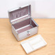 Emergency Aluminum Medicine Cabinet for Household Aluminum Alloy Medicine Box Enterprise, Size:10 inch Small(Silver)